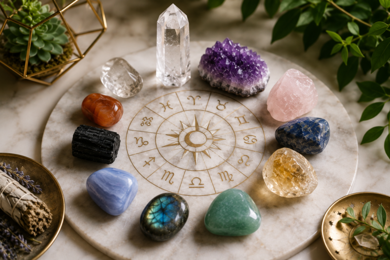 Blog 2: How to Choose the Right Crystal Based on Your Zodiac Sign
