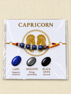 CAPRICORN Zodiac Rakhi