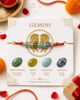 GEMINI Zodiac Rakhi