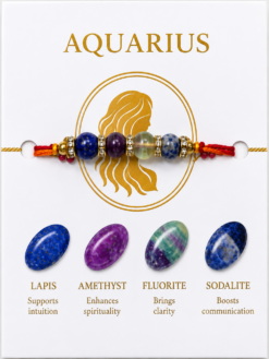 AQUARIUS Zodiac Rakhi