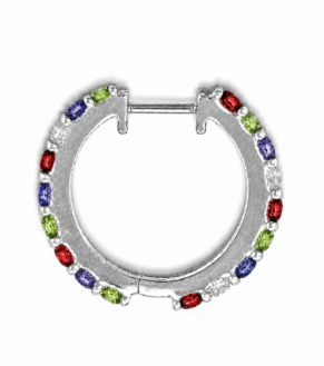 Multi Color Bali  Earrings